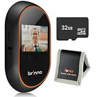 Phvmac12 Sd 32gb Activated 1.3mp Motion Digital Viewer Card Brinno Peephole Bundle