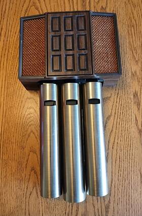 351805000 Sears Vtg 1980 Roebuck Doorbell Chime Front Rear Side Doors Classic 3 Tube Usa