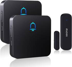 Secrui 313097499436 Wireless Door Chimes When Open Entry For Business/home/office/store