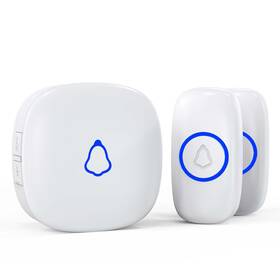 Aub09kc4hsyx Secrui Wireless Doorbell Waterproof Door Bell Ringer 1000ft Range 2 Remot