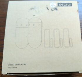 Secrui Door Chime Open Alert With 2 Receivers And 3 Sensors 500ft Range 52 Chimes