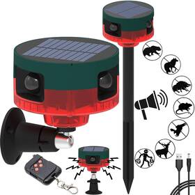 Zfd119s Senkefei Ss Solar Outdoor Motion Sensor Alarm With Upgraded 360 Detector