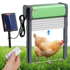 Sxy-us-jsm1 Senxingyan Automatic Chicken Coop Door Solar Powered Opener With Timer And Light Sen