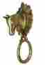 Sg-aligh-015 Handmade Souvnear Brass Horse Door Knocker Antique Finish 7.4 Solid Animal