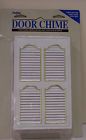 76002 Shutter White Trim Chime Gold Door Design