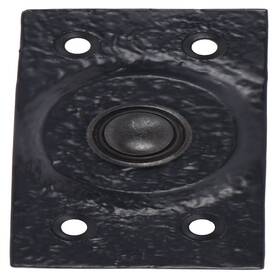 Skandh B097yfnxl7 Iron Doorbell Chime Push Button Black Powder Coated Vintage Decorative