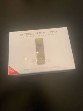 45282 Skybell Trim Ii Pro 2 Smart Wi-fi Video Doorbell Silver Requires Power