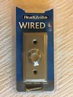 Sl-631-02 Heath Zenith New Wired Brushed Nickel Halo Lighted Doorbell