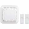 Sl-7312-03 Heath Zenith Battery Operated White Wireless Door Chime 016963373129