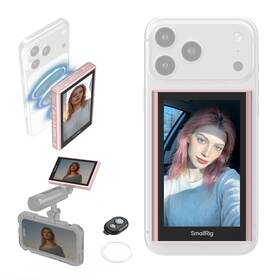 5746 Smallrig Pink Phone Monitor Screen With Wireless Control 1080p Reco