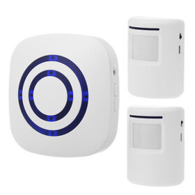 Smart Motion Sensor Alarm Wireless Doorbell Plug-in Door Bell Home Security