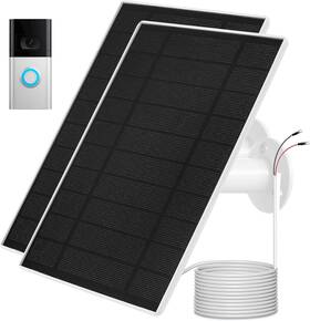 Solar Panel 445030762765 Ring Doorbell Charger Compatible With Video 3/3 /4 Battery