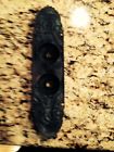 9136c Solid Vintage Copper Brass Double Plate Button Doorbell