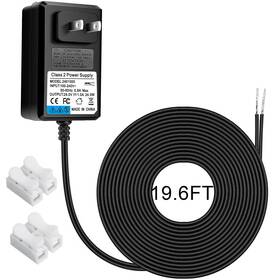 Solsinsy-024100 Solsinsy 24v Dc Power Adapter Doorbell Transformer For C Wirethermostat Heywell Nest R