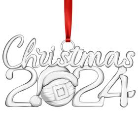 Hat-2024 Sophena 2024 Keepsake Metal Hanging Ornaments For Christmas Tree And Wreath Decor Hat