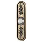 Spb64lab Nutone Lighted Pushbutton In Antique Brass Finish