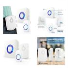 Sth Flashing Wireless Doorbell With Portable Vibrating Receiver 616453923386