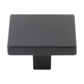 9630-19 Stone Harbor Hardware Contemporary Square Cabinet Knob 1-1/2 Inches Zinc Ba