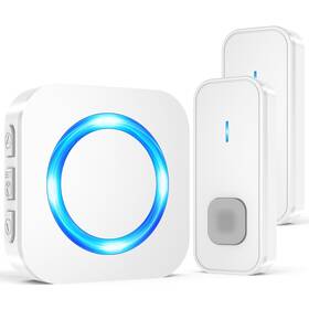 Surfou 792684214506 Wireless Doorbell Waterproof Door Bell At 1300ft Long Range With 55 Chimes 5