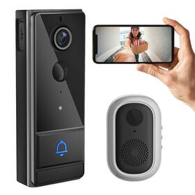 Swokelytkm58gdpwz Swokely Smart Wifi Video Doorbell Camera Wireless Intercom With Pir W