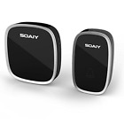 Sy-db01 Soaiy Long Range Wireless Doorbell Kit Plug In Receiver Remote
