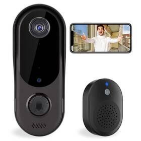 Taishixing 785539776922 2.4ghz Wifi Smart Video Doorbell With Wireless Charging - Hd Full-view Two-w