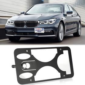 6860 Tdebssy Front Bumper License Plate Mount Compatible With Bmw 7 Series 2016-2022 No D