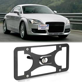 Tdebssy 756542411681 Front Bumper License Plate Mount Compatible With Audi Tt 2008-2015 No Drill