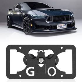 6550 Tdebssy A/6550 Front Bumper License Plate Mount Compatible With Ford Mustang 2015-2023 No D