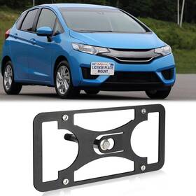Z6467 Tdebssy A/z6467 Front Bumper License Plate Mount Compatible With Honda Fit 2009-2014 No Dril