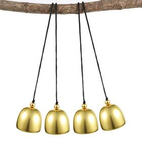 5320jwci5761 Teaaha 4pcs Hanging Bell For Door Knob Small Brass Vintage Doorbell Gold