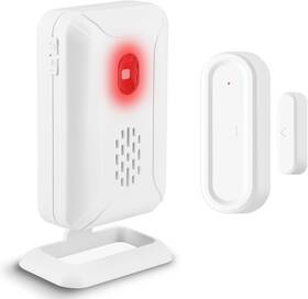 Tech Inc. 313043838852 Door Chime Wireless Open Contact Alarm Rechargeable