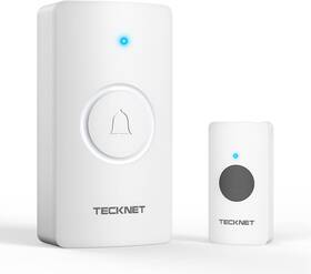 Hwd01990 Tecknet Wireless Doorbell Battery-powered Door Bell Ringer With 1400ft Range 6