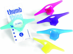 Tpg-tt4 Thumb Thing Book Page Holder And Bookmark Xlarge X-large Assorted