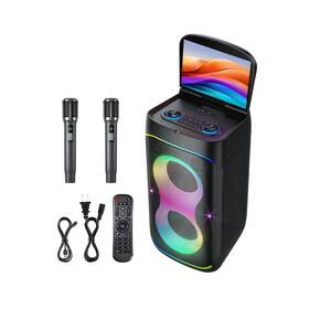 Tjysvnd 729604508537 Smart Karaoke Machine With 10.1 Inch Screen Lyrics Display Build-in Ka