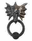 Tkb-drger771-k The King S Bay Dragon Face Door Knocker Solid Brass Aged Oil Rubbed Bronze Fnsh Medieval