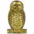 Tkb-tj11-k The Kings Bay Owl Solid Brass Door Knocker Hoot