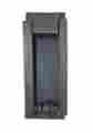 Tkb-wriknr55-k The Kings Bay Heavy Iron Black Front Door Knocker Rectangular Hand Made Hardware
