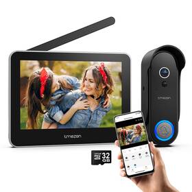 Tmezon 708/us Wireless Video Doorbell With Camera And Monitor Wifi Intercom Tmezon 708/us Wireless Video Doorbell With Camera And Monitor Wifi Intercom