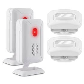 Ks-sf20wpf Tonertop2014 Waterproof Motion Sensor Detector Gate Entry Door Bell Welcome Chime Alert 2pcs