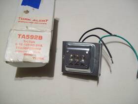 Ta592b Tork Tri-volt Transformer 6 12 18 Vac / 5va Doorbell Chime No. 319