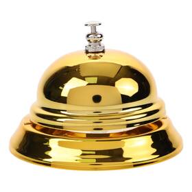Zf3h42578018w Toyandona Golden Hand Pressing Service Bell Restaurant Call Reception Customers Be