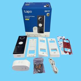 M1575 Tp-link D225 Tapo Smart Wi-fi Video Doorbell Wired/battery And Chime #m1575