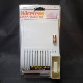 Trine 011009205532 Wireless Door Chime Kit 537 Vintage 1998 New Old Stock Factory Sealed