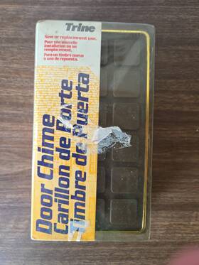 Trine 011009823965 Vintage 1999 Door Chime Brown - For New Or Replacement Nos