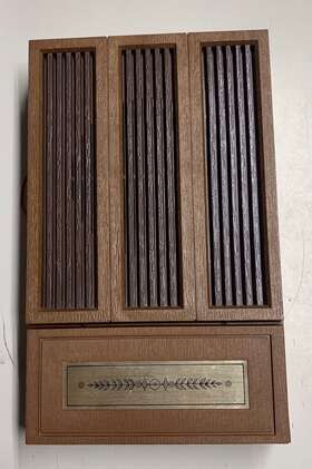 1229tms Trine Vtg Inch Musical Wired Door Chime 32 Tunes Selectronic /programmable Untested