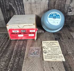204b Trine Vtg Underdome Vibrating Bell 120vac Gong 4 Inch Bronx New York