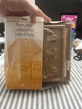 466tms Trine Vintage 1995 Fully Sealed Door Chime Bell New
