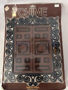 58bc Trine Vintage Nos Chime Doorbell Wired 2 Note Front Door 1 Rear