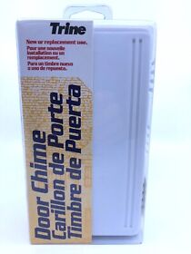 Trine Door Chime White 2 Note Front 1 Rear New Or Replace